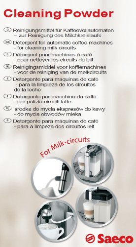 Philips Saeco RI9124/13 Reinigungspulver für Milchrückstände, 1er Pack (1 x 36 g)