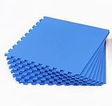 Gym Mats Blue 64sq ft
