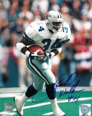 Herschel Walker signed Dallas Cowboys 8x10 Photo