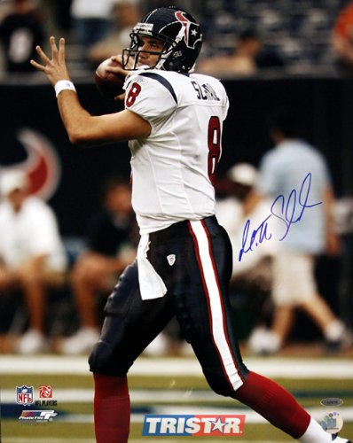 TRISTAR Matt Schaub Autographed Houston Texans 16x20 Photo