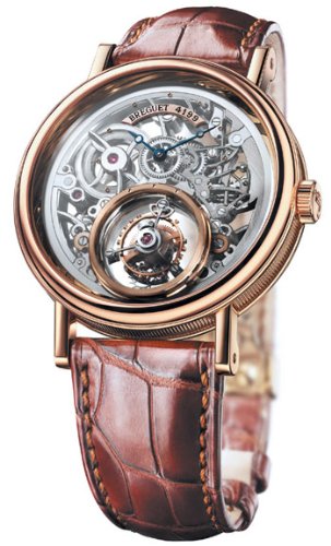 Breguet Classique Complications Tourbillon Messidor Mens Rose Gold Watch 5335BR/42/9W6