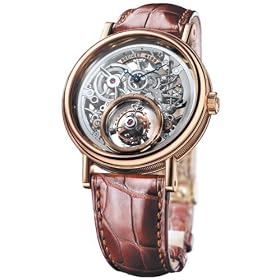 Breguet Classique Complications Tourbillon Messidor Mens Rose Gold Watch 5335BR/42/9W6
