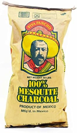 30 LB BAG OF AUTHENTIC &amp; NATURAL 100% MESQUITE LUMP CHARCOAL, HANDMADE