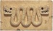 Aztec Double Headed Serpent Aztec Relief