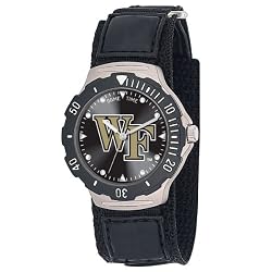 Game Time Unisex COL-AGV-WF Wake Forest Agent Velcro Watch