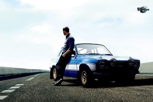 Paul Walker Fast and Furious Star Nice Silk Fabric Cloth Wall Poster Print (36x24inch)
