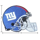 New York Giants Patch Helmet Logo Embroidered Iron on Patches From Thailand