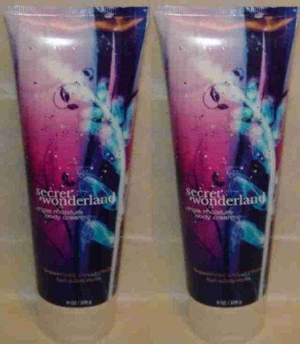 Bath & Body Works Secret Wonderland Body Cream Triple Moisture 2 Each 8 Oz. Tubes