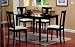 5-Piece Dining Set in Black - Coaster