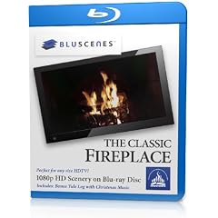 BluScenes: The Classic Fireplace 1080p HD Blu-ray Disc on Blu-ray