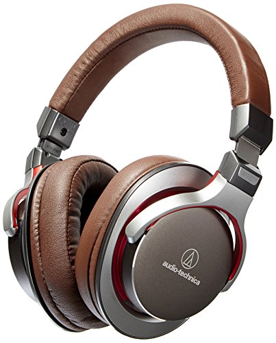 Audio-Technica ATH-MSR7GM SonicPro Over-Ear High-Resolution Audio Headphones, Gun Metal Gray