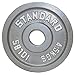 USA Sports Troy Barbell Gray Olympic Weight Plate (10-Pound)