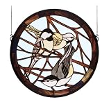 18 Inch X 18 Inch Early Morning Visitors Window Windows by Meyda