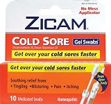 Zicam Cold Sore Gel Swabs 10 ea
