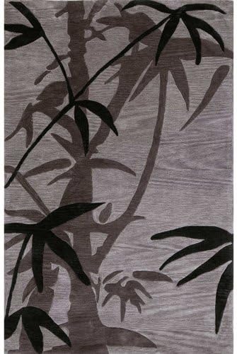 Jaipur Rugs Inc Hand Tufted, Bamboo Nickel/Nickel, 5 by 7.6 Feet