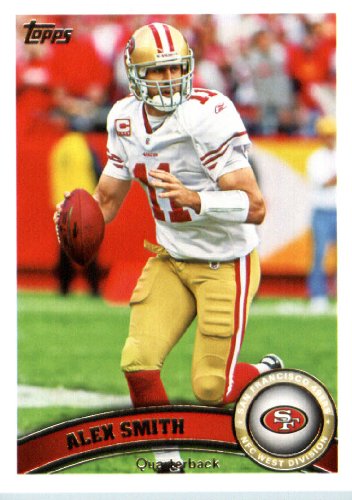 2011 Topps Football Card # 71 Alex Smith QB - San Francisco 49ers - NFL Trading Card in a Protective Case!