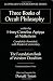 The Three Books of Occult Philosophy