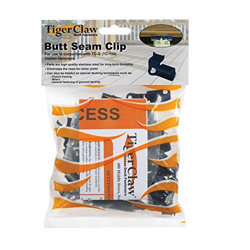 OMG F-5969-TCBC Butt Seam Clip (55 Pack)