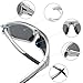 Torege Polarized Sports Sunglasses For Cycling Running Fishing Golf TR90 Unbreakable Frame TR011 (Titanium silver)