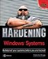 Hardening Windows Systems (Hardening)