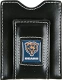 Chicago Bears Black Leather Money Clip & Card Case