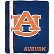 Auburn Tigers NCAA Royal Plush Raschel Blanket (Jersey Mesh Series) (50x60")"