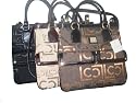 Liz Claiborne Heritage Messenger Crossbody Satchel Handbag