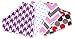 Baby Bandana Drool Bibs! Unisex! Best Baby Shower Gift 2016: By THE BLUSHING BABY (Pink & Grey)