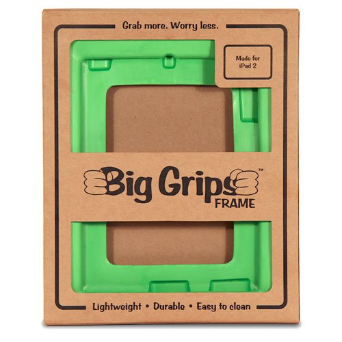 Big Grips Frame for iPad 2 - Green