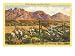 Catalina Mountains, Tucson, Arizona Giclee Poster Print