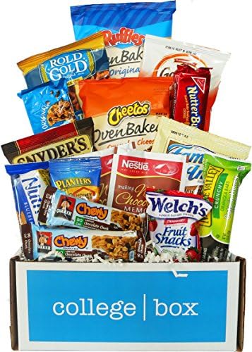 Variety Snacks and Treats College Care Package (CollegeBox Bundle: 16 Items)