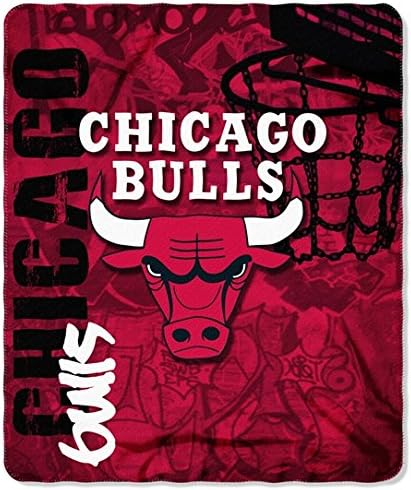 Chicago Bulls 50x60 Hot Shot Fleece Throw