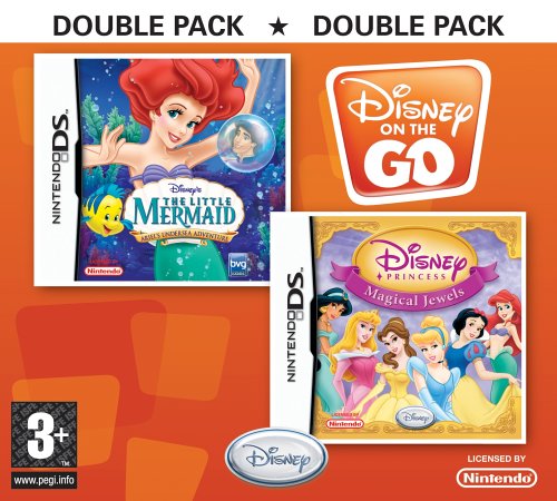 Childrens Toyshop  Video Games : Disney Princess: Magical Jewels and The Little Mermaid (Nintendo DS)