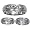 Sterling Silver Spinner Ring - Love/Amor/Amour - Size: 6-13, 9