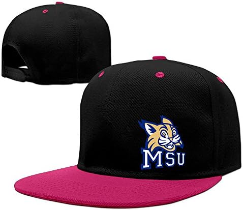 Hotboy19 Montana State University Sunbonnet Trucker Hat Adjustable Flat Bill Cap Pink