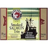 SeaBear Smoked Salmon Trio, 18-Ounce Box
