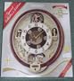 Seiko Melodies In Motion Special Beatles Collector's Edition Swarovski Crystal Musical Wall Clock - 6 Beatles Melodies!