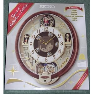 Seiko Melodies In Motion Special Beatles Collector's Edition Swarovski Crystal Musical...