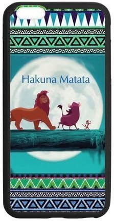 The Lion King Design Solid Hard Rubber Customized Cover Case for iPhone 6 plus 5.5" iphone6plus-linda995