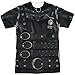 Edward Scissorhands Edward Costume (Front Back Print) Mens Sublimation Shirt
