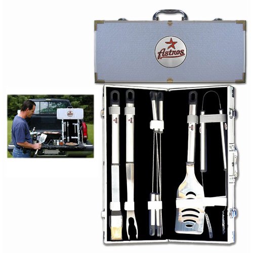 MLB Houston Astros 8 Piece BBQ Set