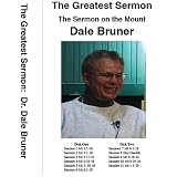 DVD Greatest Sermon~Sermon On The Mount: Dale Bruner