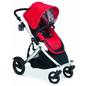 Britax B-Ready Stroller 2012, Red: Baby