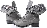 Marco Republic Expedition Womens Military Combat Boots - (Grey) - 9