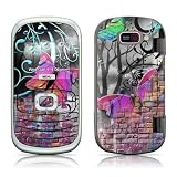 Butterfly Wall Design Protective Skin Decal Sticker for LG Octane VN530 Cell Phone