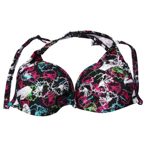Speedo Ladies/Womens Patterned Swim Wear Bikini Top
