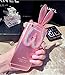 Anven Hybrid 3D Handmade TPU Rubber Gel Rabbit Ear KickStand Case Cover for Apple IPhone 6 (4.7 Inch) - Pink