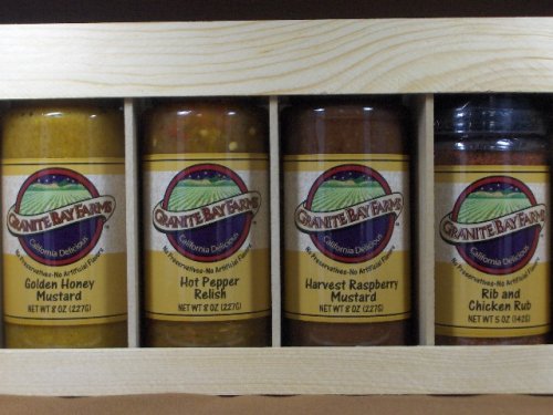 Barbecue Condiment Collection by Granite Bay Farms Specialty Foods