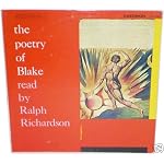 THE POETRY OF BLAKE, READ BY RALPH RICHARDSON 12 INCH LP book cover