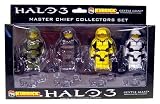 HALO 3 Kubricks MASTER CHIEF 4 Figure LEGO Boxed set - RARE!